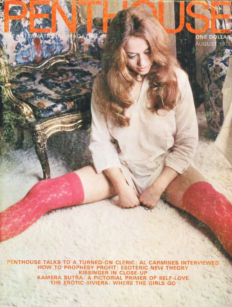 Penthouse magazine cover, August 1972